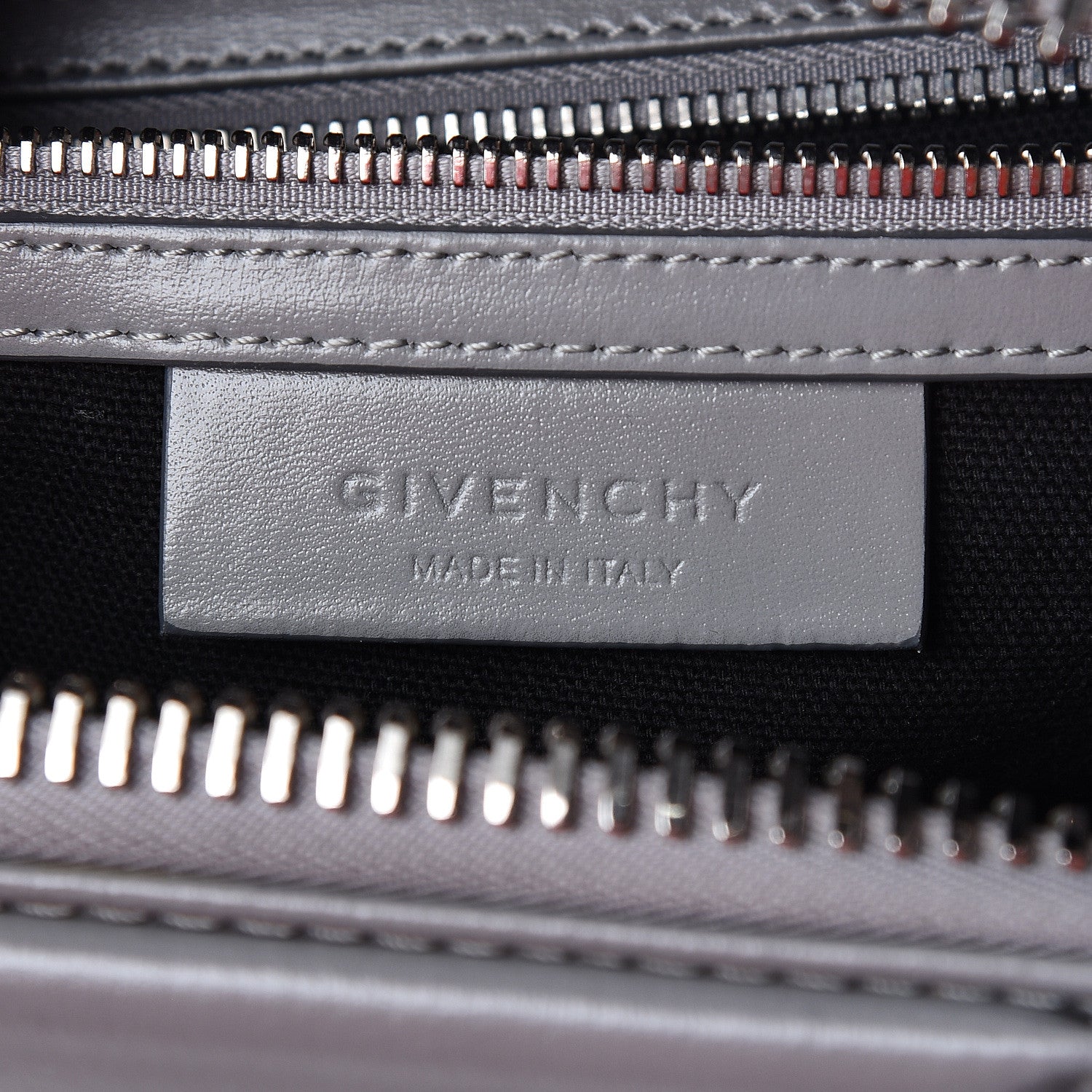 Givenchy Shiny Lord Calfskin Small Antigona Pearl Grey 6 of 10