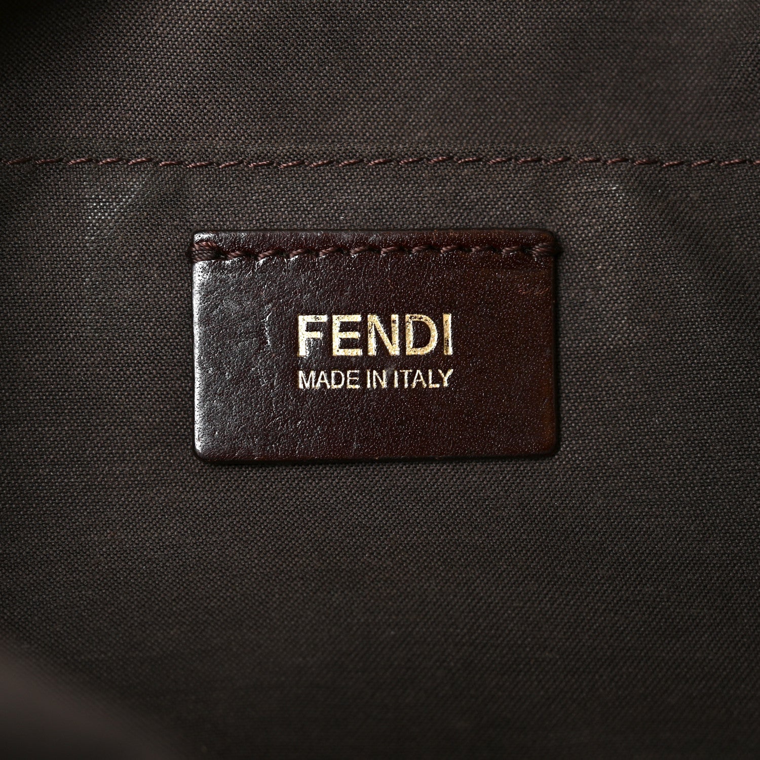 Fendi Zucchino Boston Brown 5 of 9