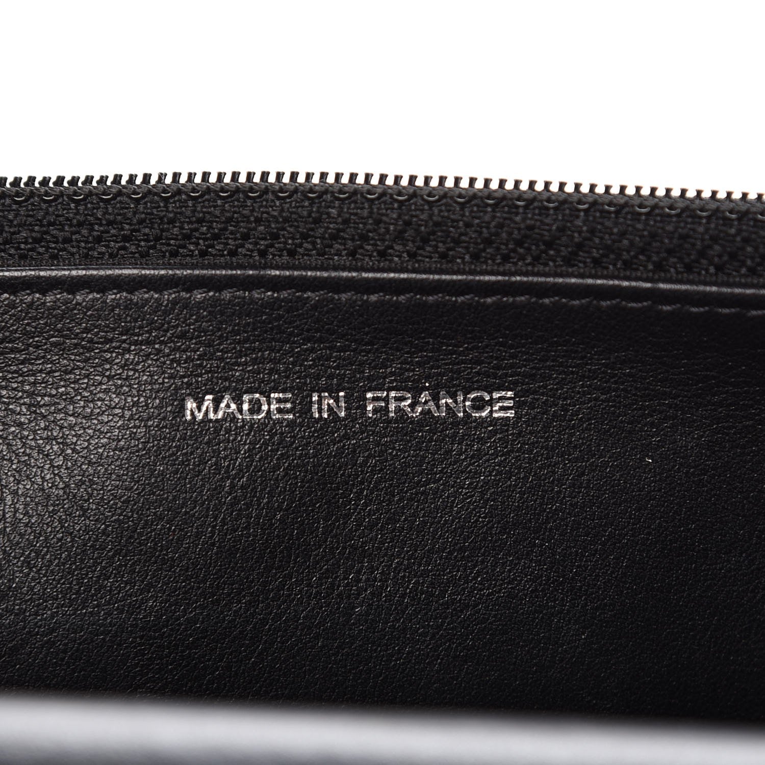 Chanel Caviar Sevruga Wallet On Chain WOC Black 7 of 9