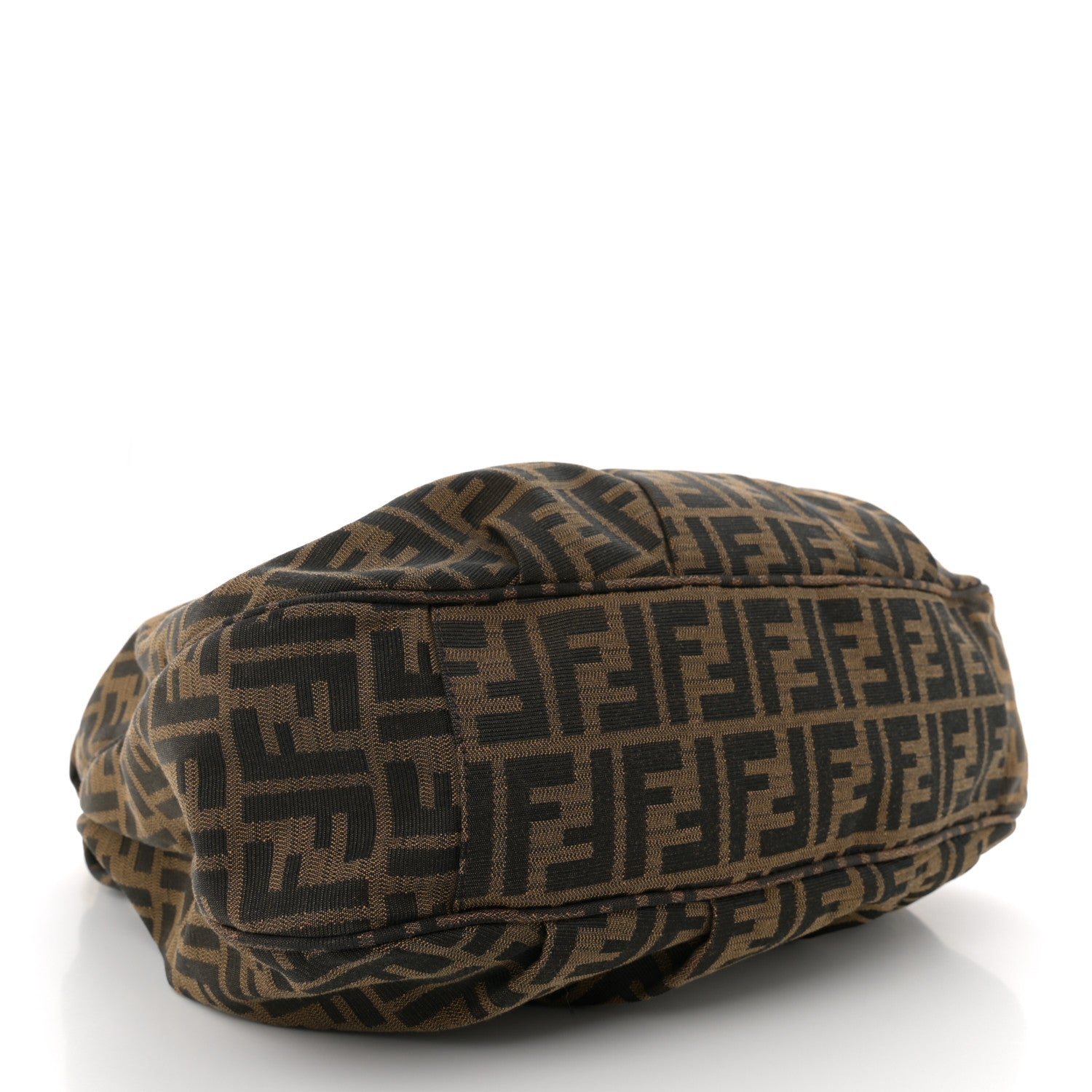 Fendi Zucca Patent Mia Hobo Tobacco 4 of 10