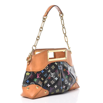 Louis Vuitton Monogram Multicolor Judy GM Black 3 of 22
