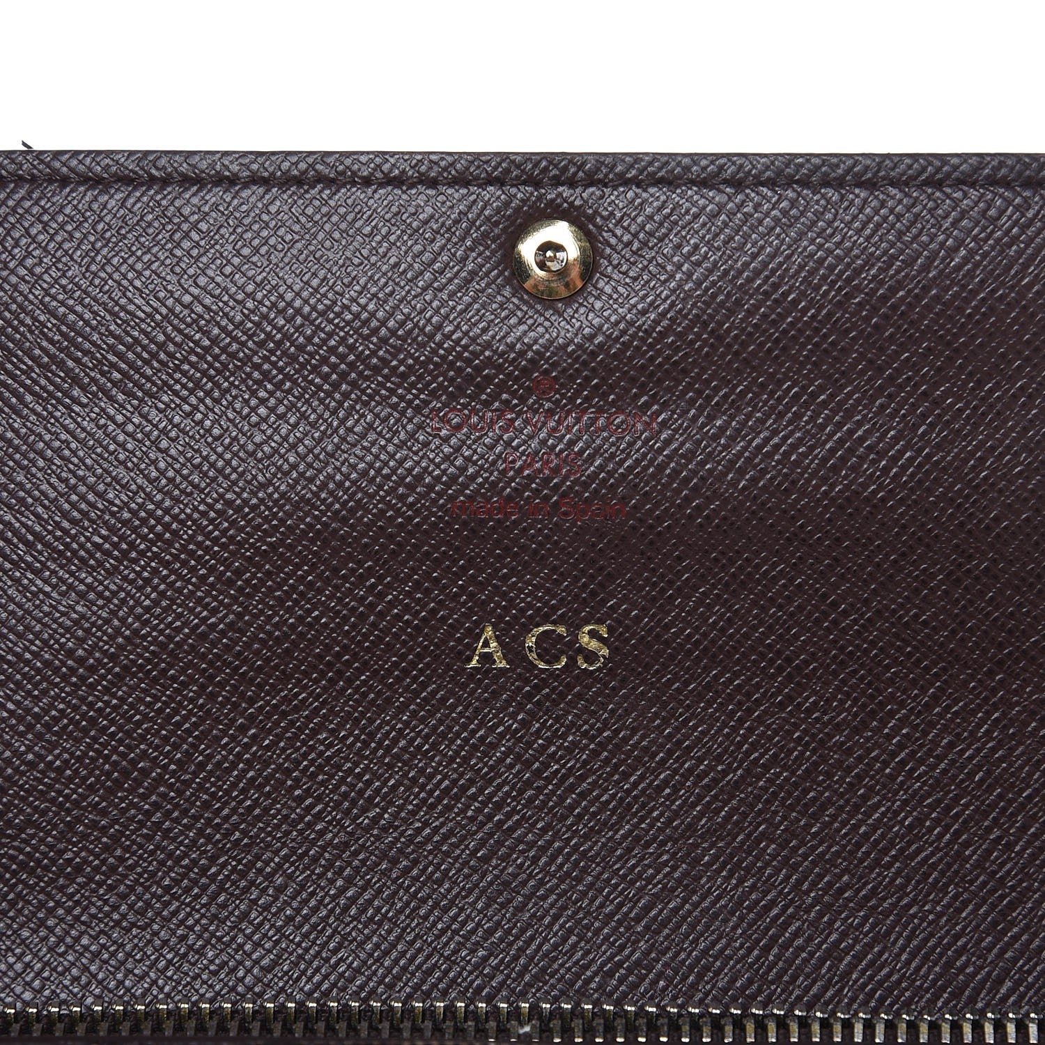 Louis Vuitton Damier Ebene Sarah Wallet 6 of 10
