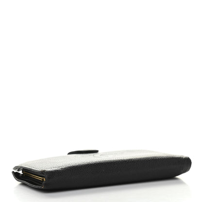 Chanel Caviar Timeless CC French Wallet Black 4 of 8