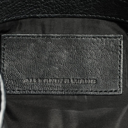 Alexander Wang Leather Diego Bucket Bag w Antique Brass Hardware Black 7 of 7