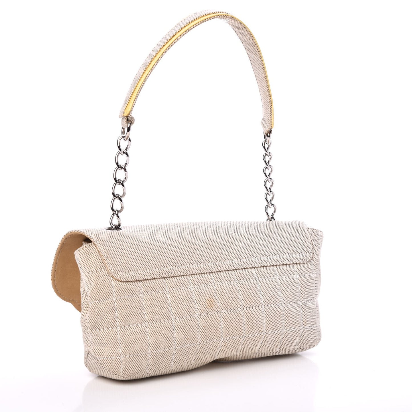 Canvas Camellia N°5 Flap Beige