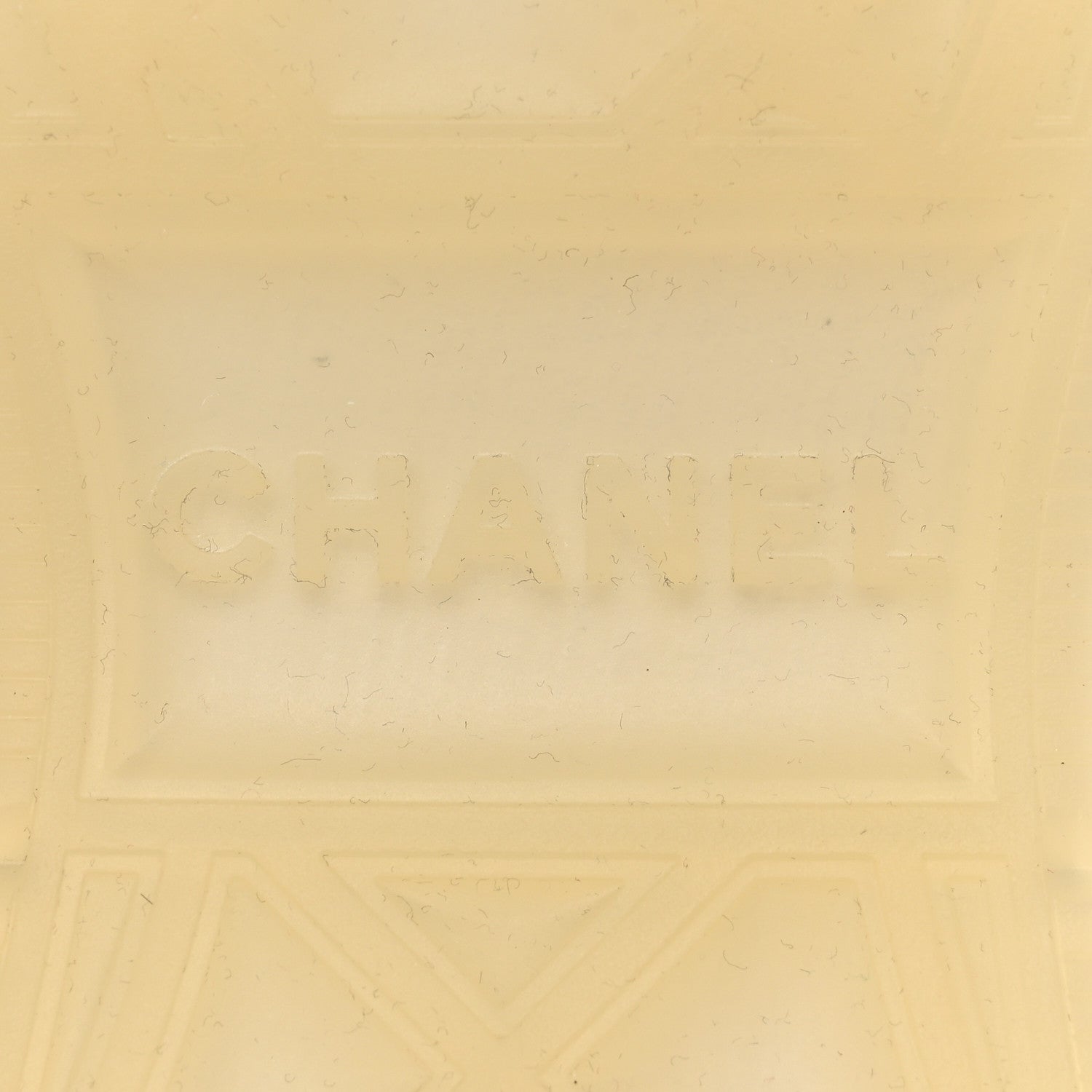 Chanel Fabric Calfskin Suede Womens CC Sneakers 38 Grey 7 of 10