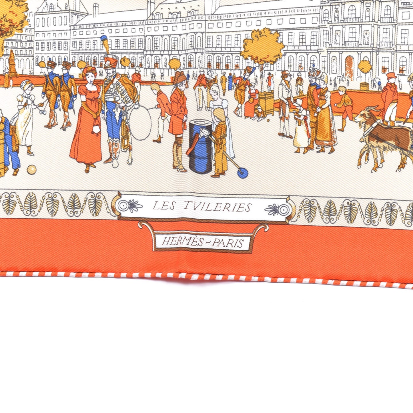 Silk Promenades de Paris Scarf 70