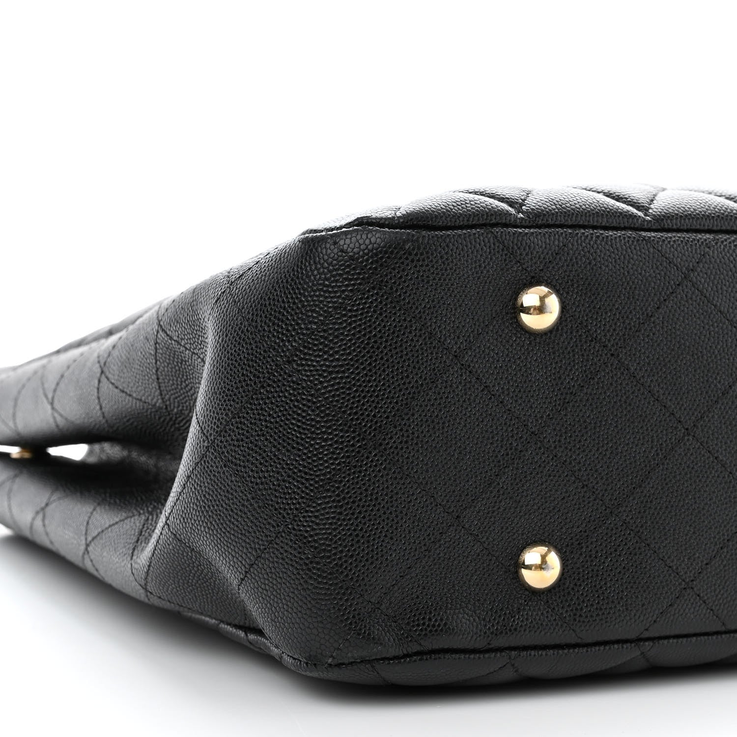 Chanel Caviar Quilted Large Shopping Tote Black 10 of 13