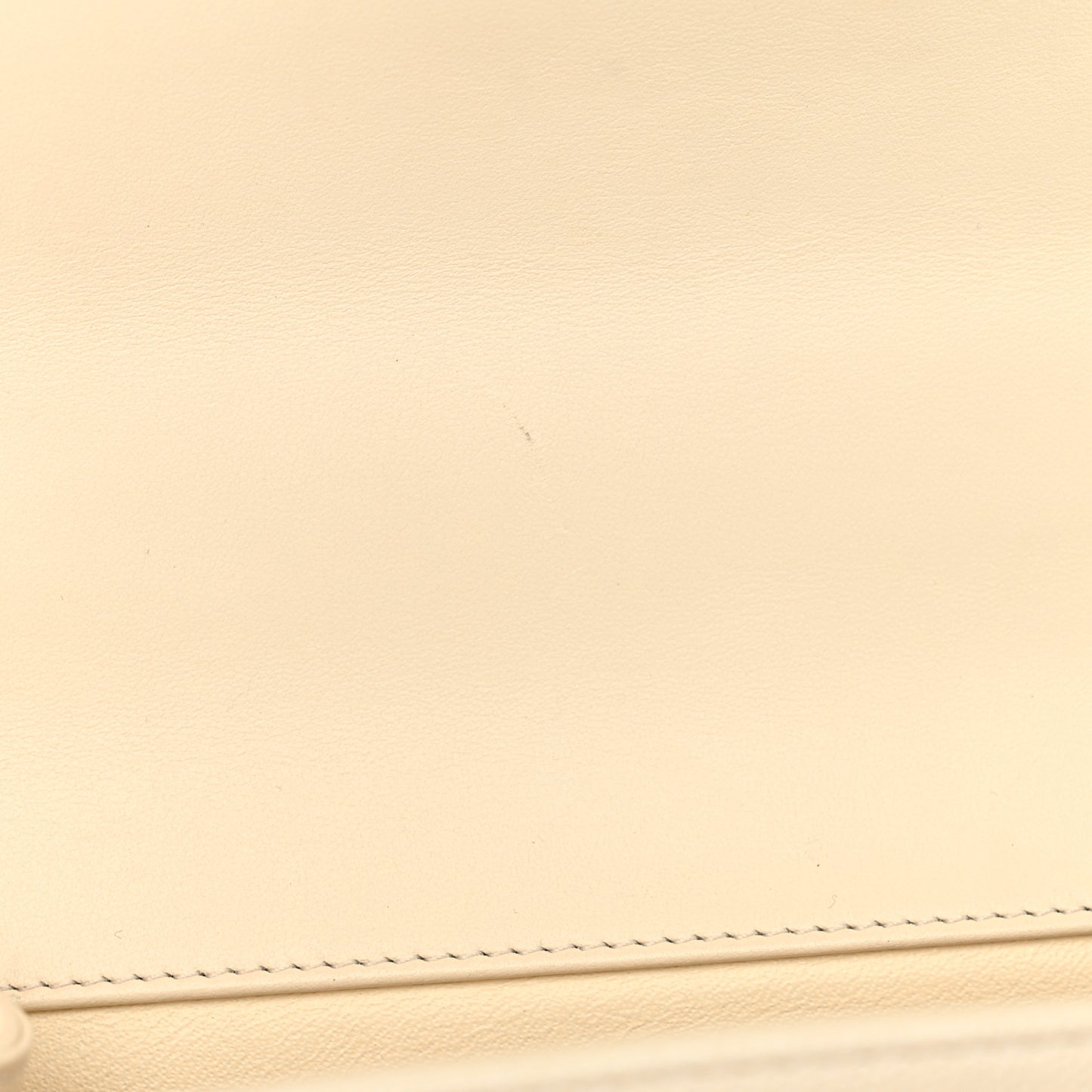 Caviar Quilted Small Business Affinity Flap White
