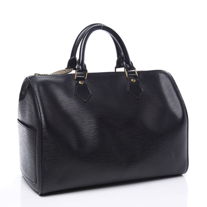 Louis Vuitton Epi Speedy 30 Black 2 of 10