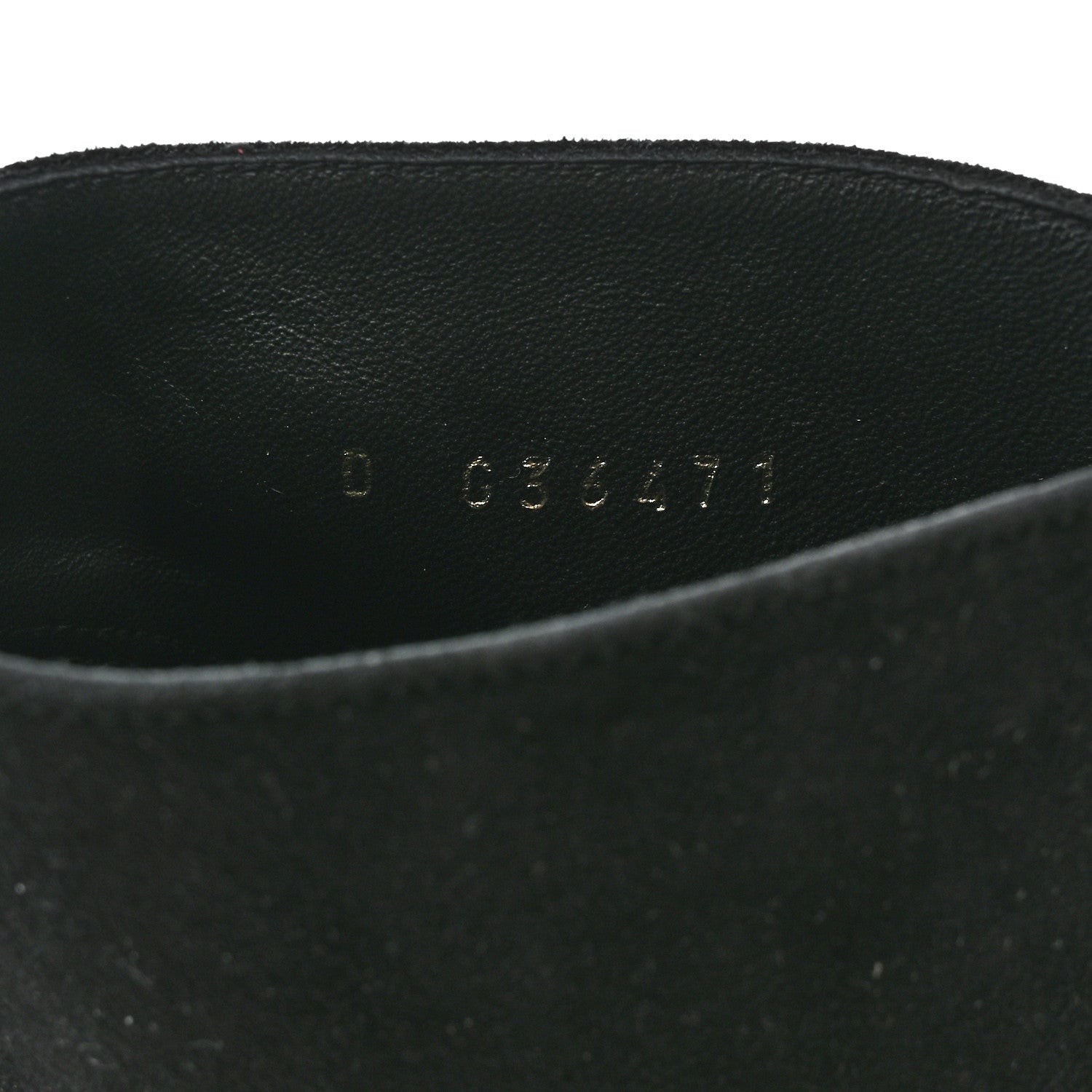 Chanel Suede Calfskin Pearl Cap Toe Short Boots 37 Black 7 of 9