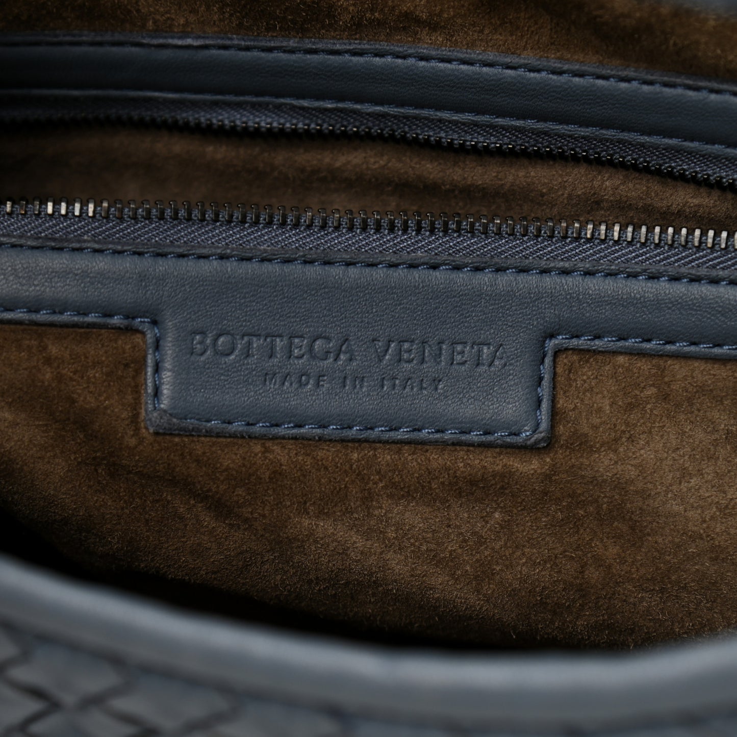 Nappa Intrecciato Fuzzy Maxi Veneta Hobo Krim