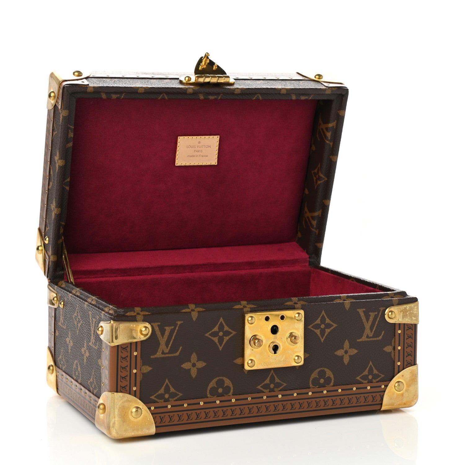 Louis Vuitton Monogram Coffret Tresor 24 5 of 12