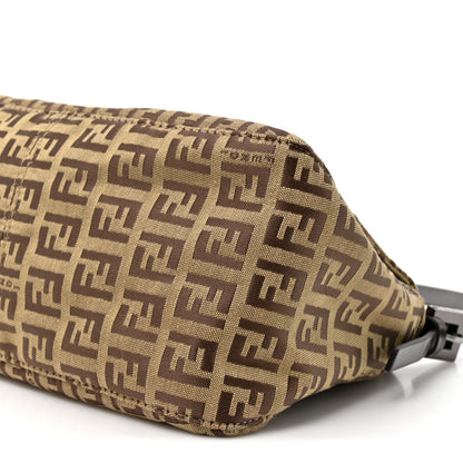 Fendi Zucchino Vitello Mini Mama Baguette Beige Toro Moro 10 of 10