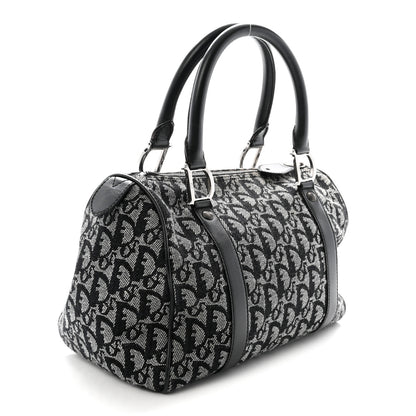 Christian Dior Monogram Boston Black 3 of 10