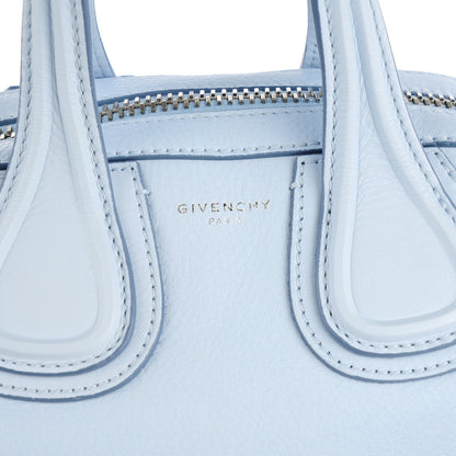 Givenchy Waxed Calfskin Small Nightingale Light Blue 6 of 10