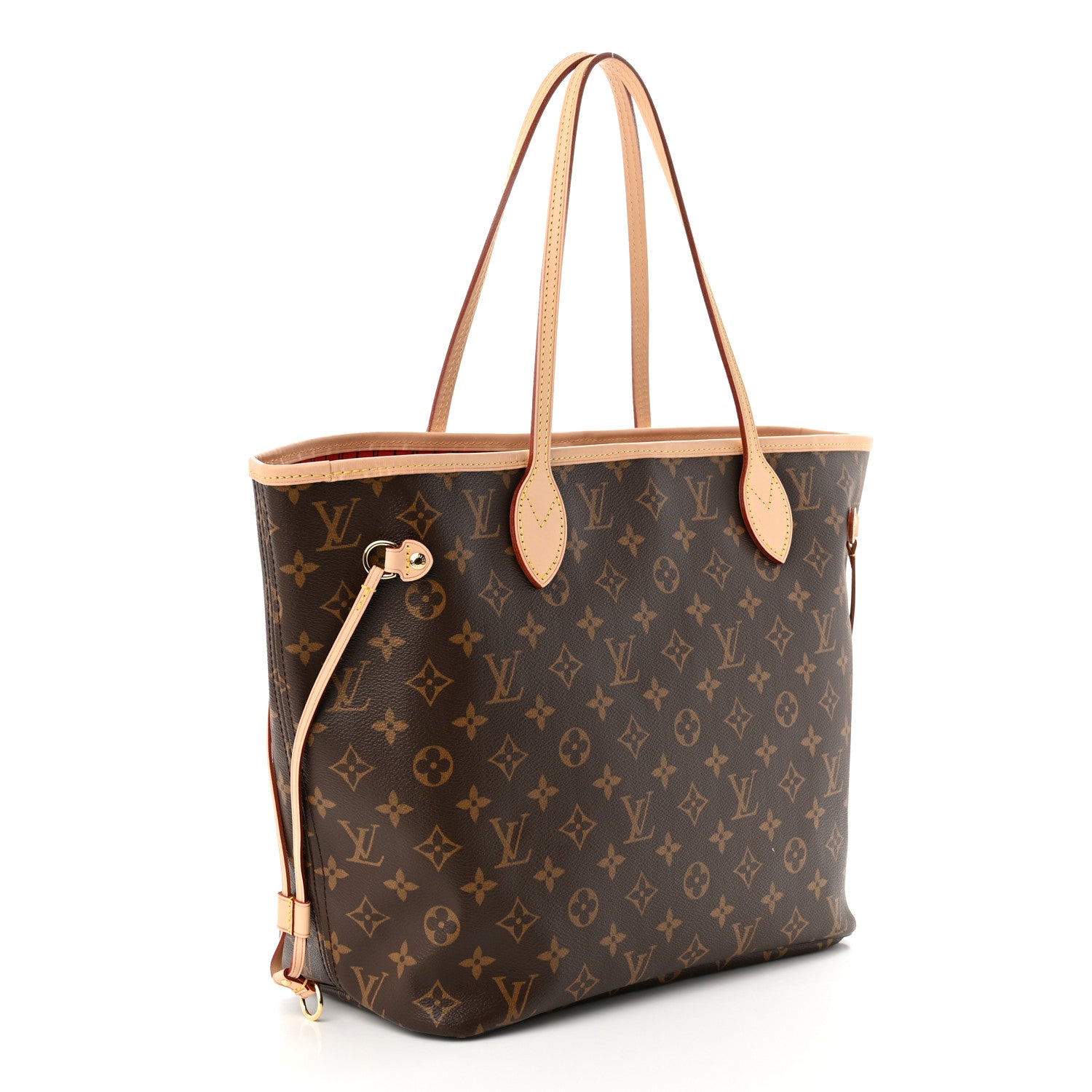 Louis Vuitton トートバッグ ブラウン Louis Vuitton Monogram Neo Neverfull MM Cherry 1414211 – FASHIONPHILE