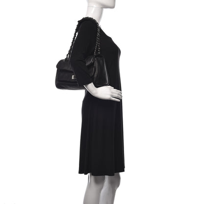 Chanel Lambskin Quilted Large Mademoiselle Double Flap Black 2 of 11