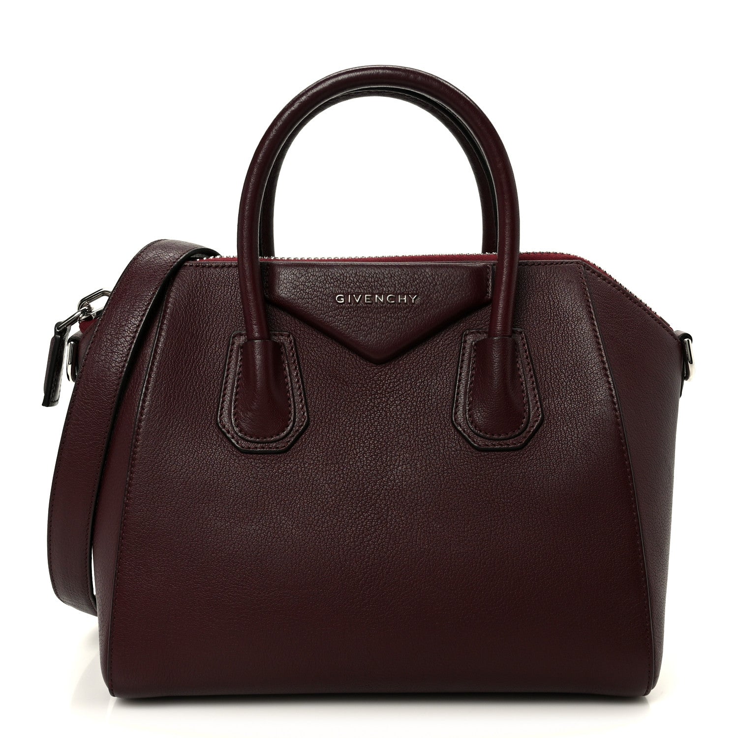 Givenchy Sugar Goatskin Small Antigona Oxblood 1 of 10