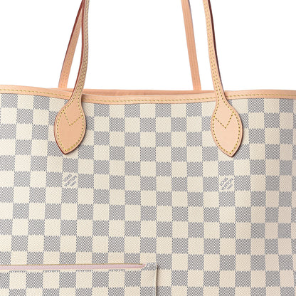 Louis Vuitton Damier Azur Neo Neverfull GM Rose Ballerine 8 of 10