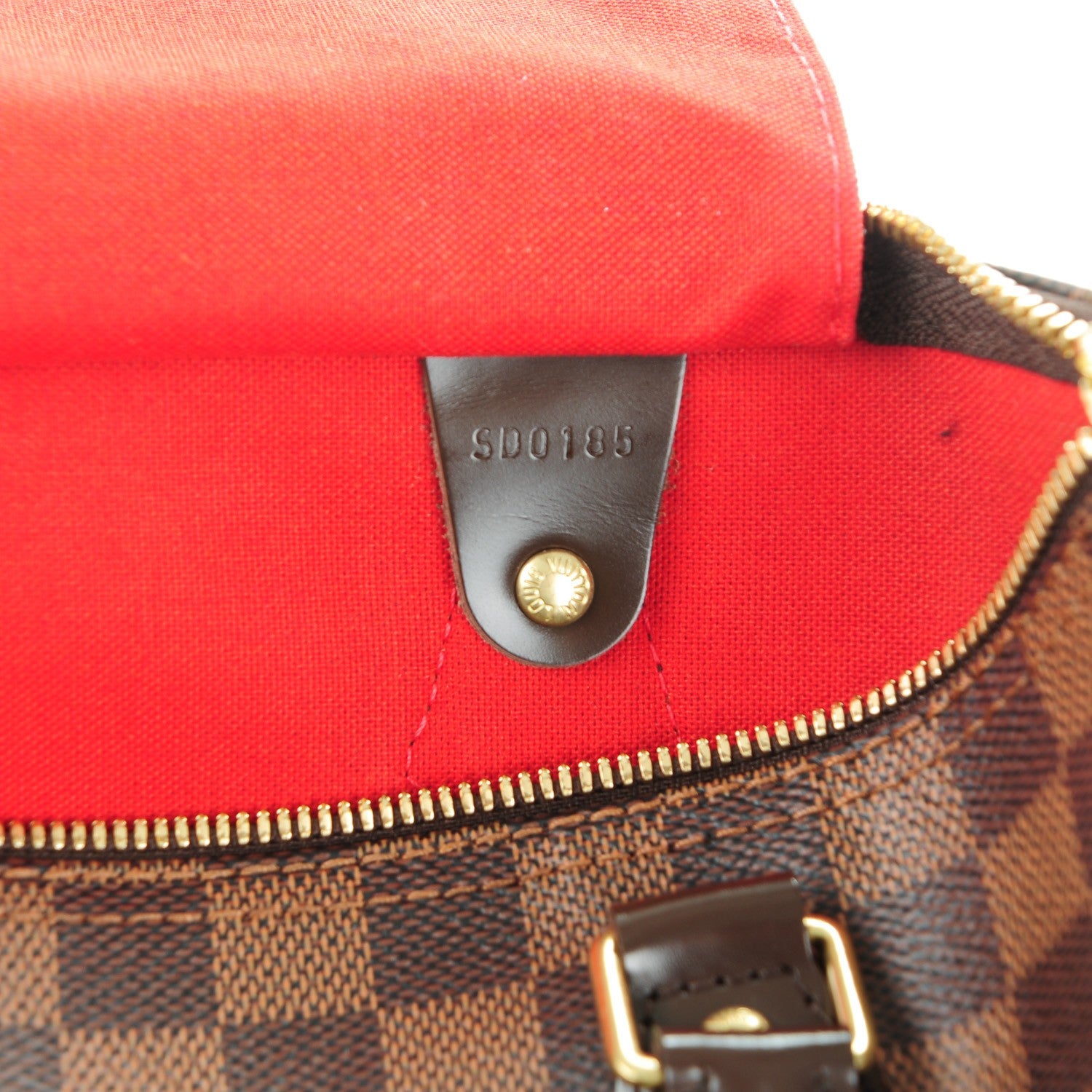 Louis Vuitton Damier Ebene Speedy Bandouliere 30 8 of 8