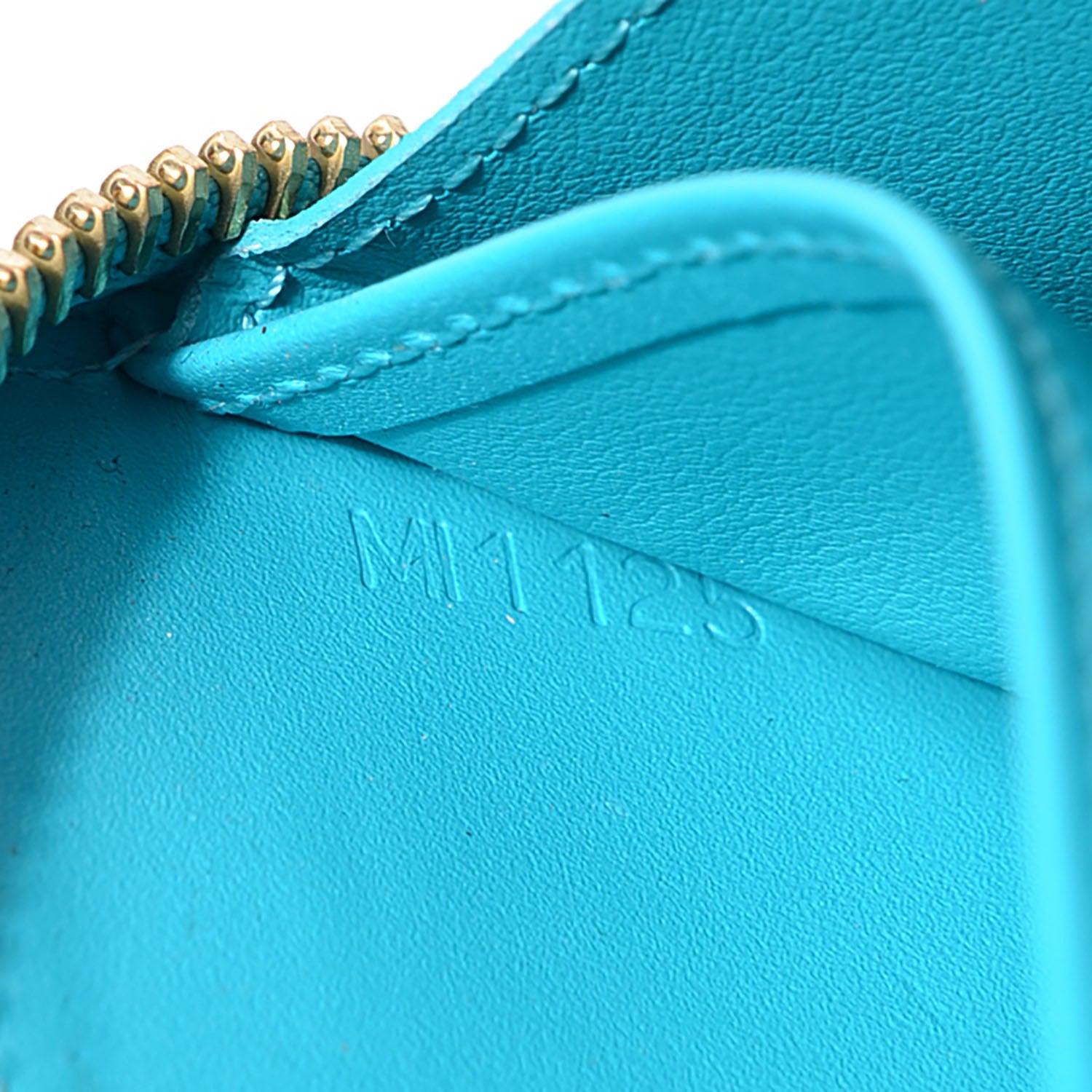 Louis Vuitton Vernis Zippy Wallet Turquoise 8 of 8
