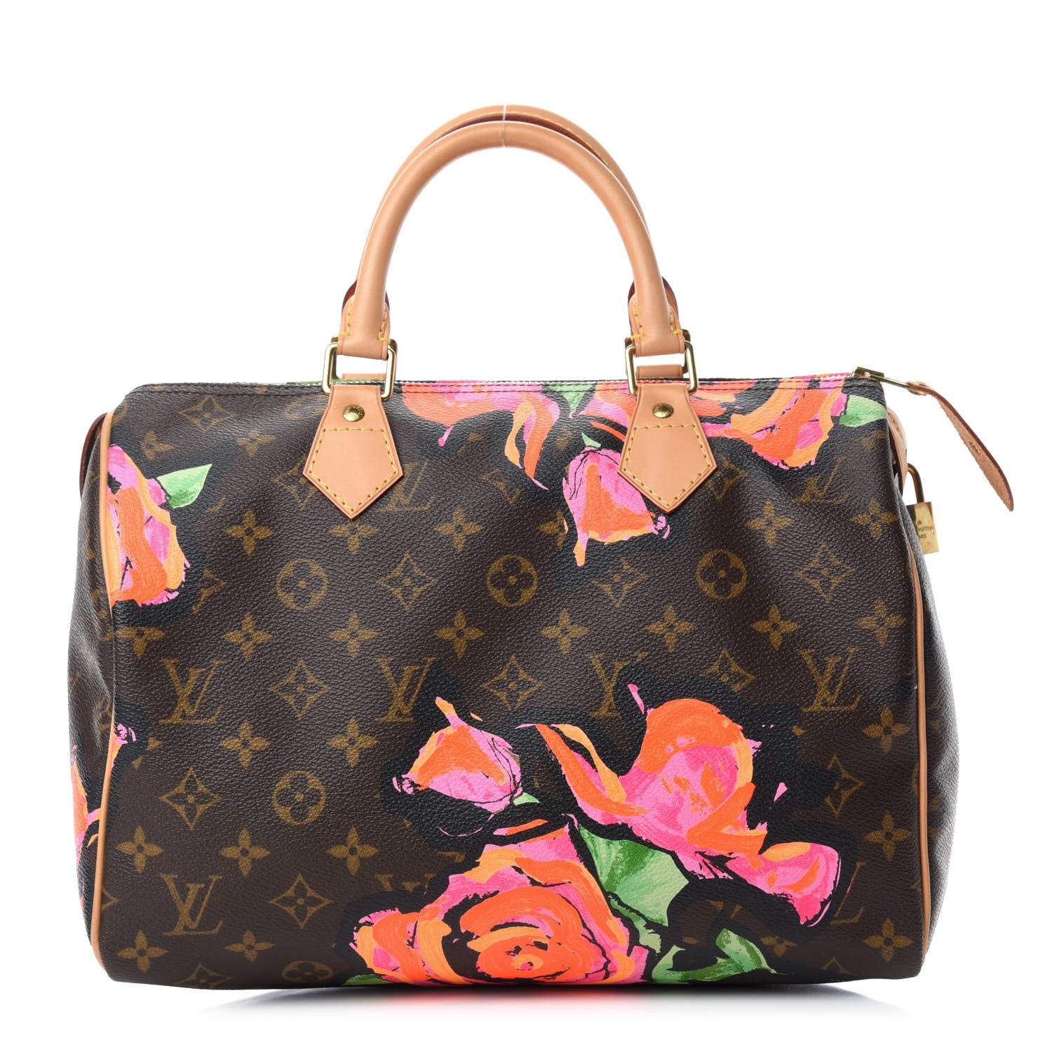 Louis Vuitton Monogram Roses Speedy 30 1 of 11