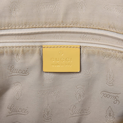 Gucci Monogram Web Medium Jolie Tote Yellow 6 of 14