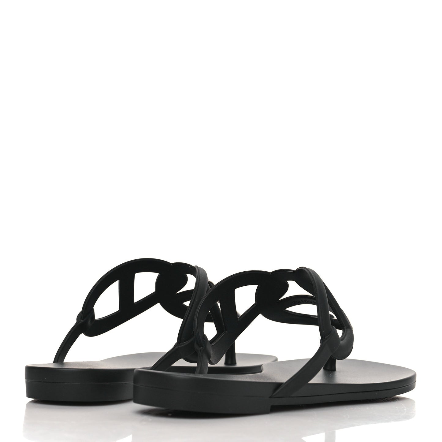 Rubber Womens Egerie Sandals 36 Black