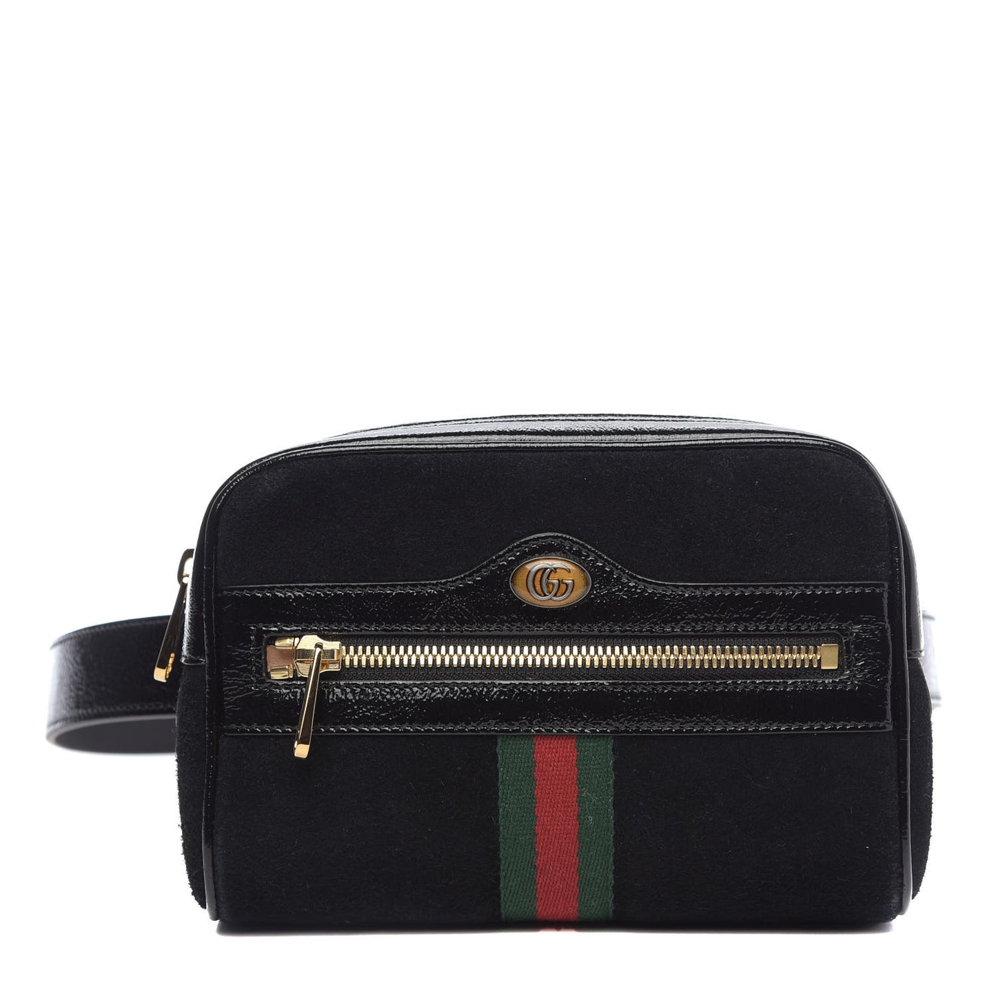 Suede Small Ophidia Belt Bag 85 34 Black