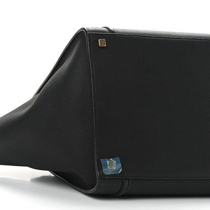 Celine Grained Calfskin Medium Phantom Luggage Black 8 of 12