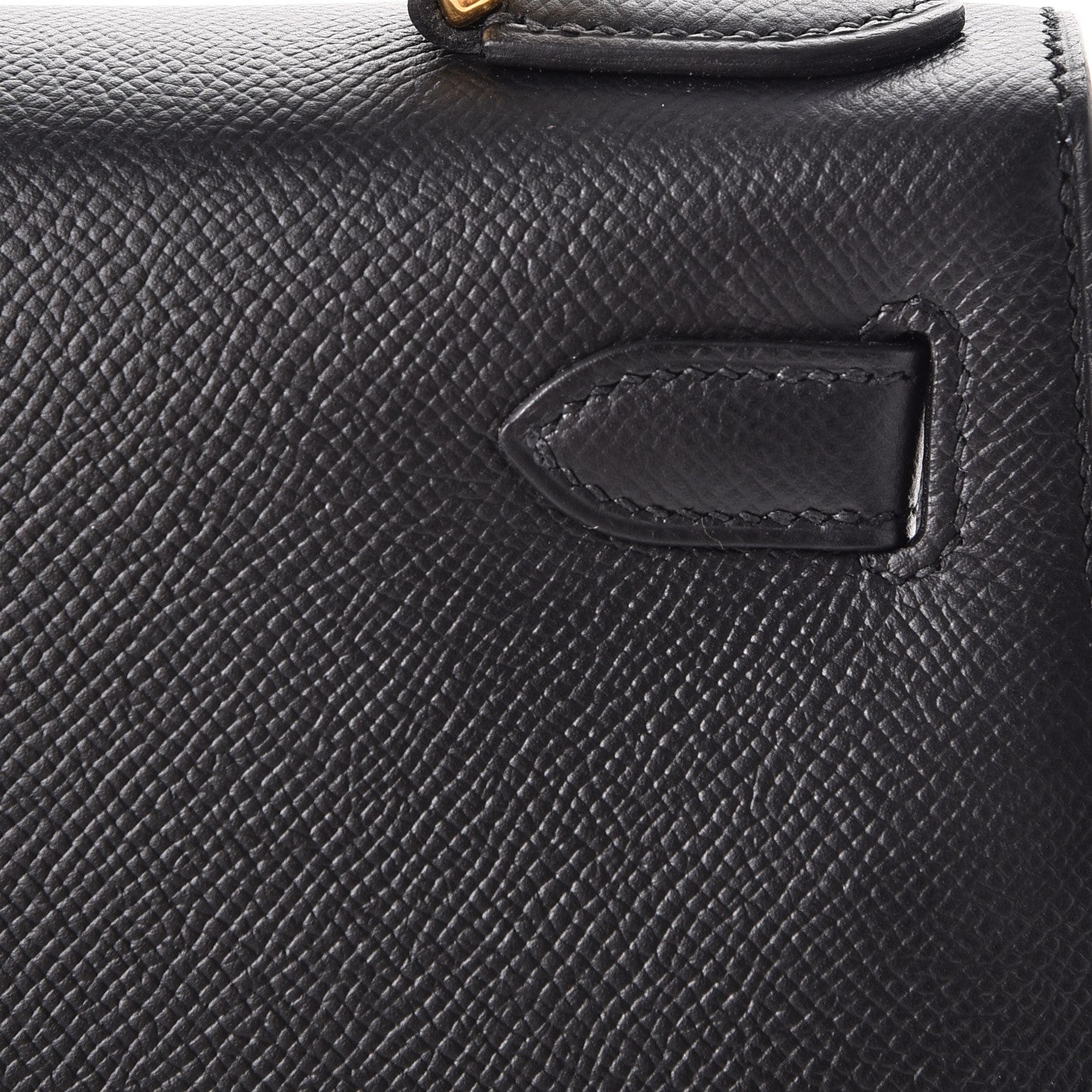 Hermes Epsom Kelly Sellier 28 Black 9 of 39