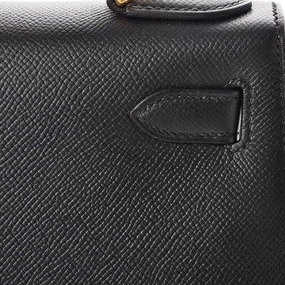 Hermes Epsom Kelly Sellier 28 Black 9 of 39