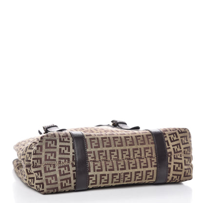 Fendi Zucchino Small Tote Brown 4 of 11