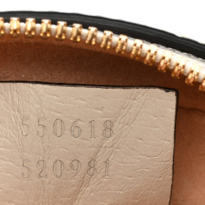 Gucci Textured Calfskin Web Mini Ophidia Round Shoulder Bag Mystic White 7 of 10