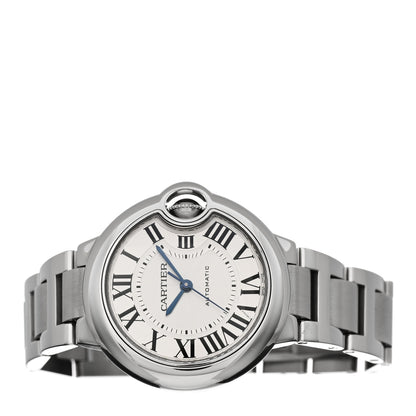 Cartier Stainless Steel 33mm Ballon Bleu De Cartier Automatic Watch 2 of 5