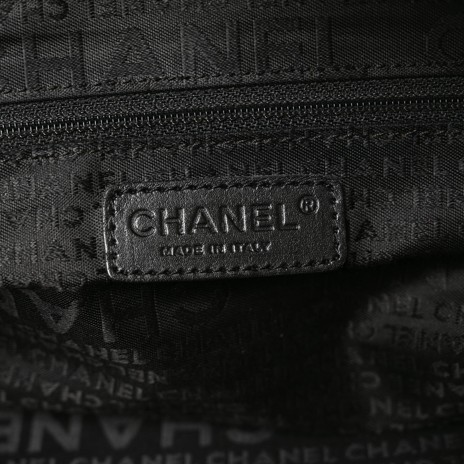 Chanel Caviar Square Stitched Bowler Grey 6 of 11