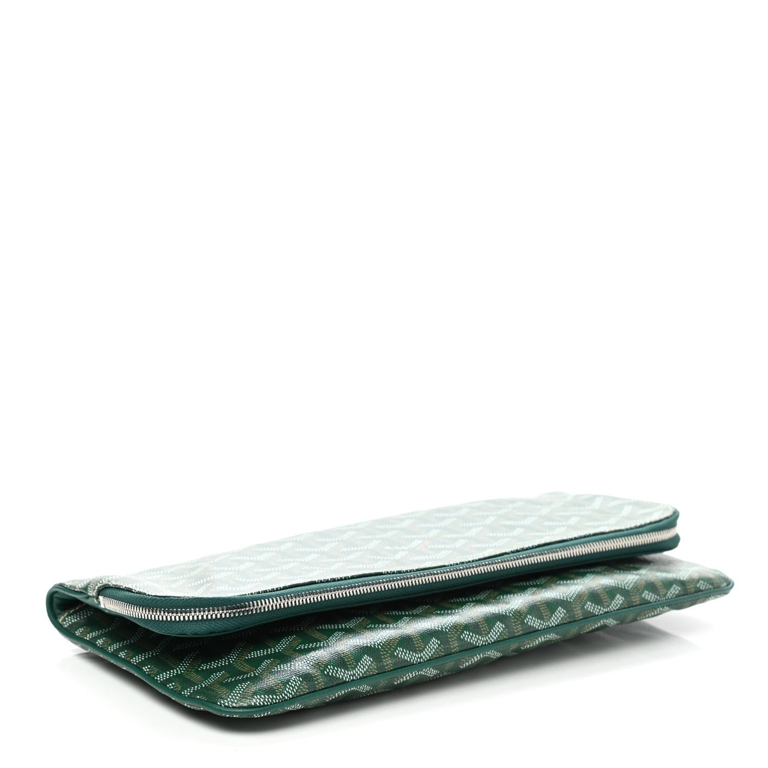 Goyard Goyardine Sainte Marie Soft Clutch Green 4 of 6