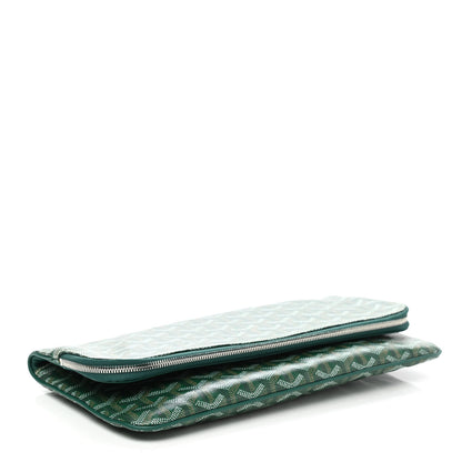 Goyard Goyardine Sainte Marie Soft Clutch Green 4 of 6