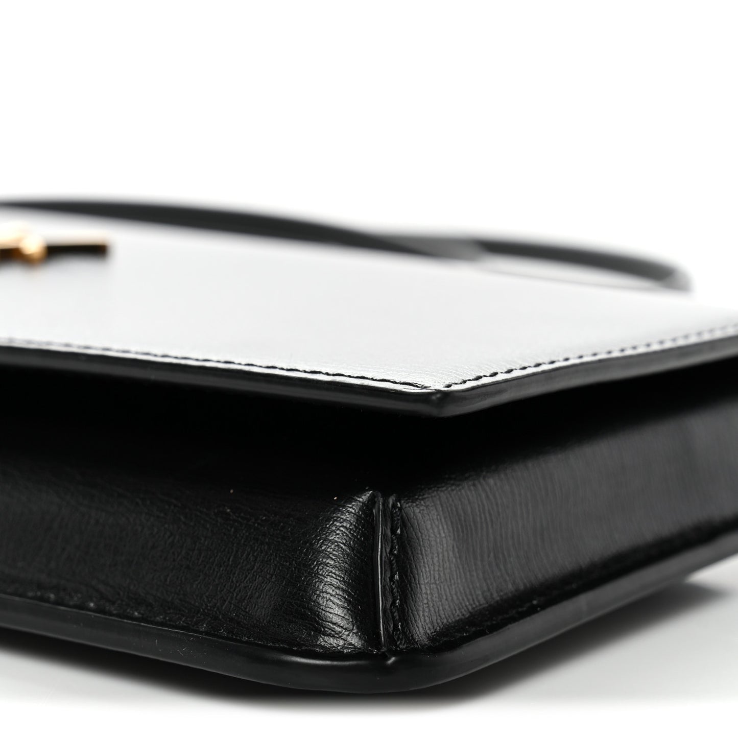 Calfskin Monogram Cassandre Phone Holder With Strap Black