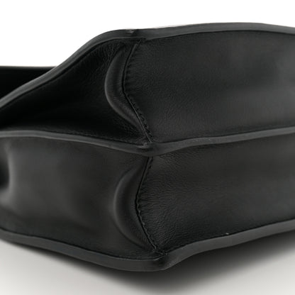 Prada Calfskin Medium Soft Sound Shoulder Bag Black 9 of 12