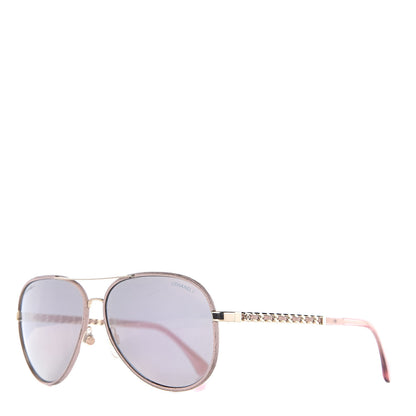 Chanel Pilot Winter Sunglasses 4219-Q Light Pink 1 of 7