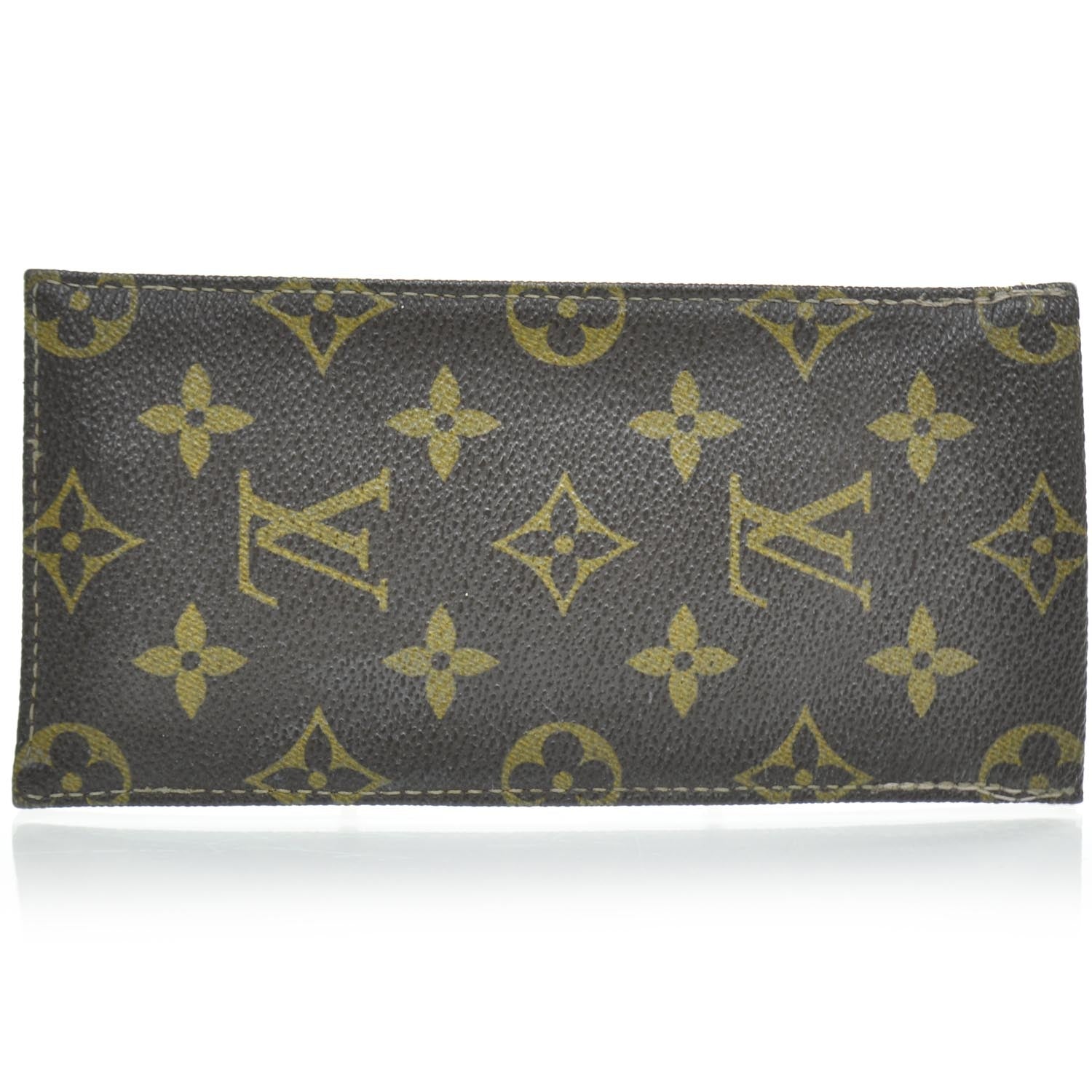 Louis Vuitton Monogram Etui a Lunettes Simple Eyeglass Sunglasses Case 3 of 6