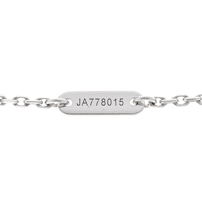 Van Cleef & Arpels VAN CLEEF & ARPELS 18K White Gold Diamond Sweet Alhambra Pendant Necklace 5 of 6