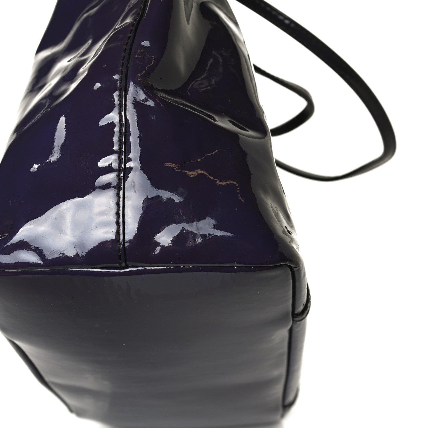 Dolce & Gabbana Patent Shopping Tote Purple 14 of 22