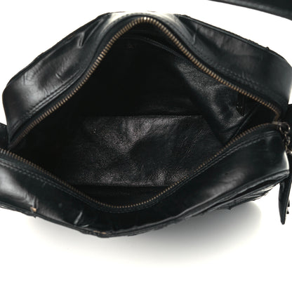Chanel Patent Diamond Stitch Shoulder Bag Black 5 of 14