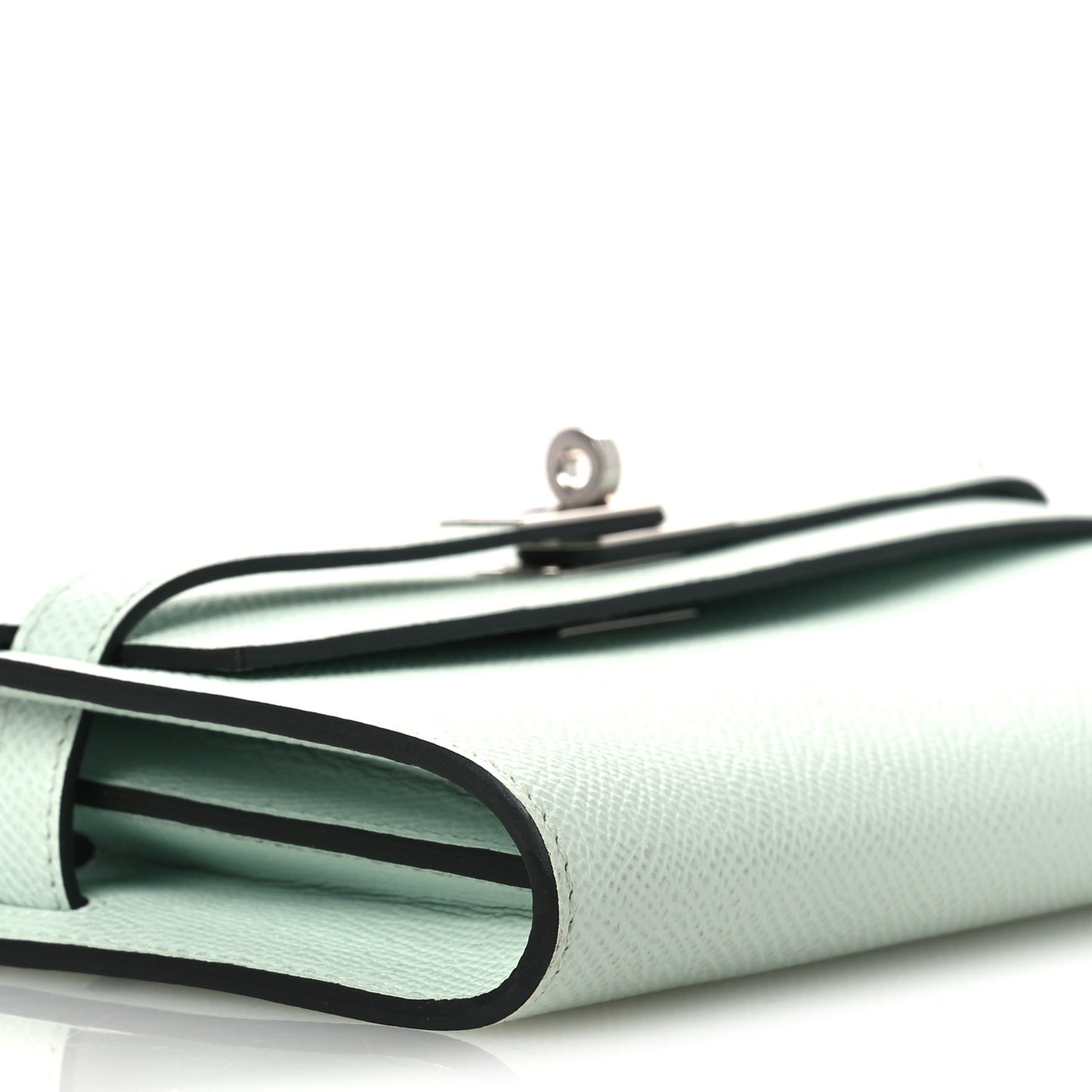 Epsom Kelly Wallet To Go Vert Peppermint