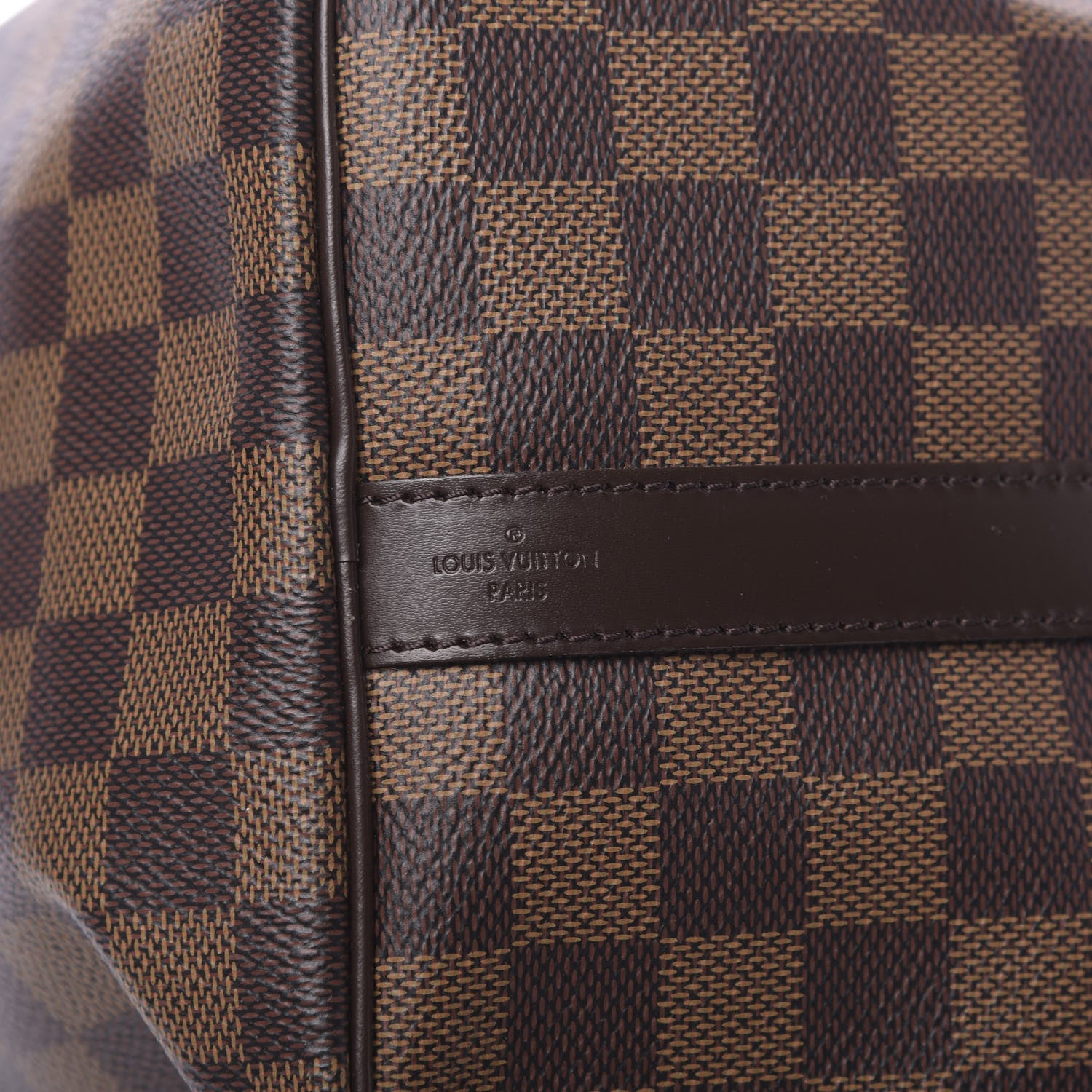 Louis Vuitton Damier Ebene Speedy Bandouliere 30 6 of 12