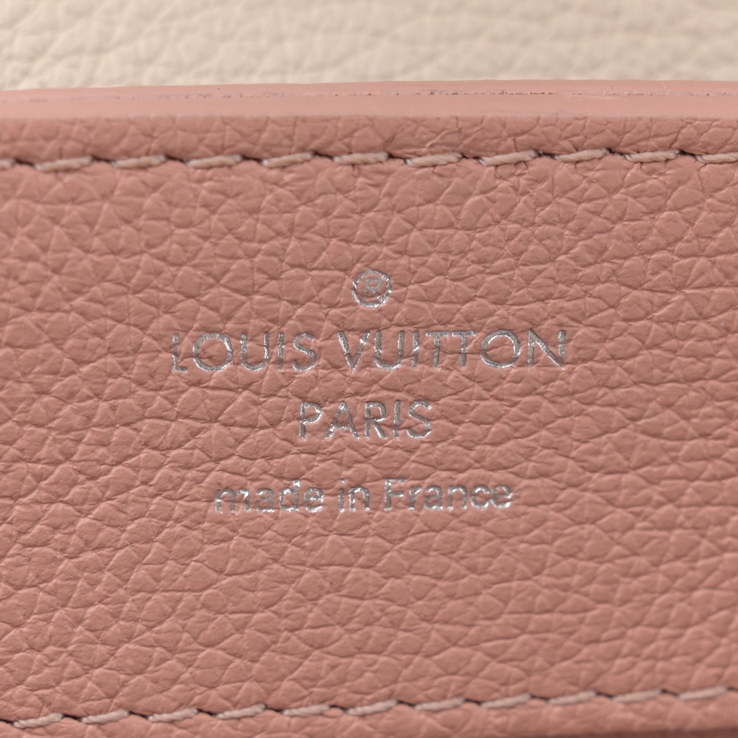 Louis Vuitton Soft Calfskin Lockme Backpack Rose Ballet White Maito Rose Ballet White Maito Black 6 of 17