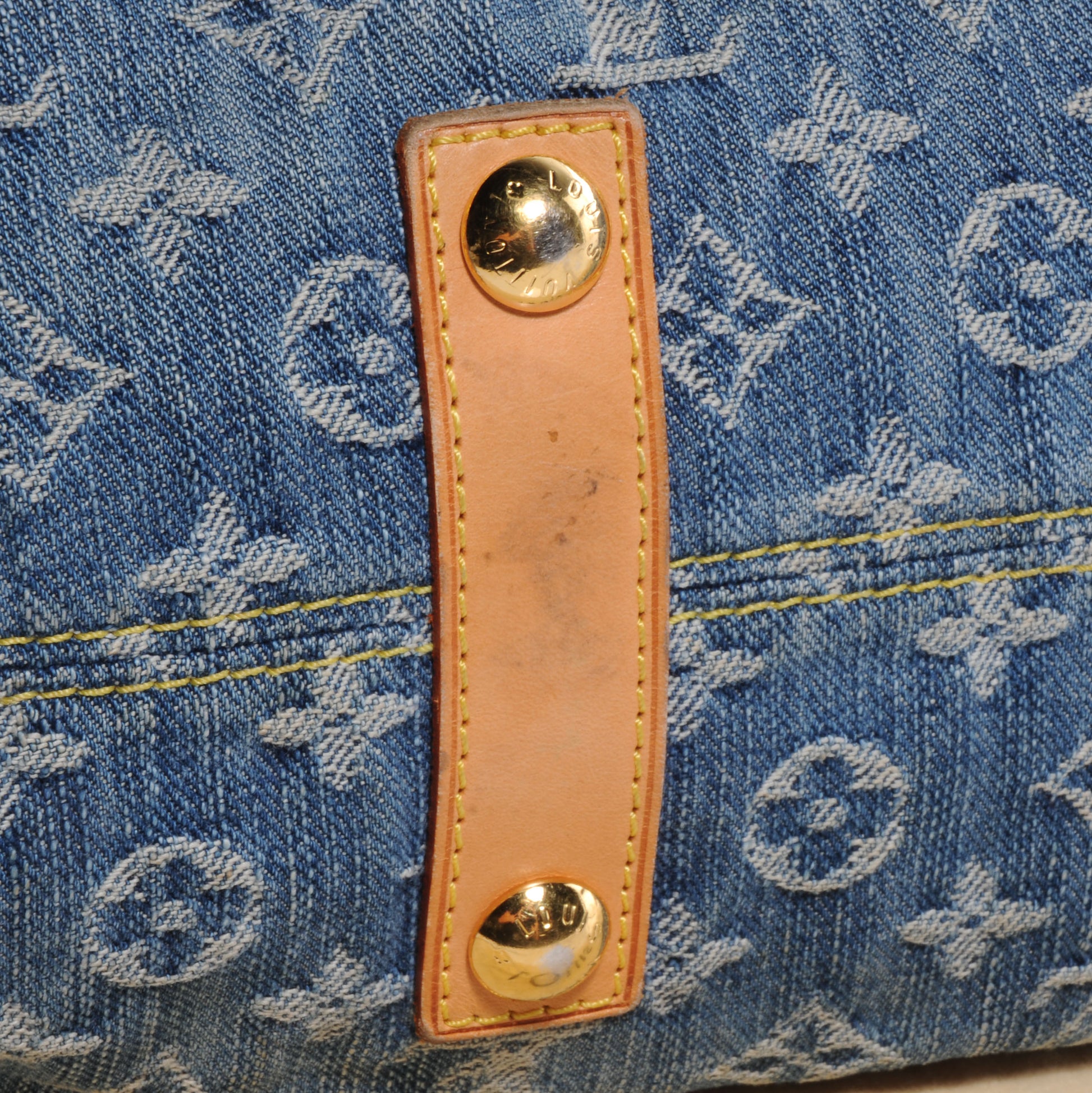Louis Vuitton Denim Neo Cabby MM Blue 9 of 11